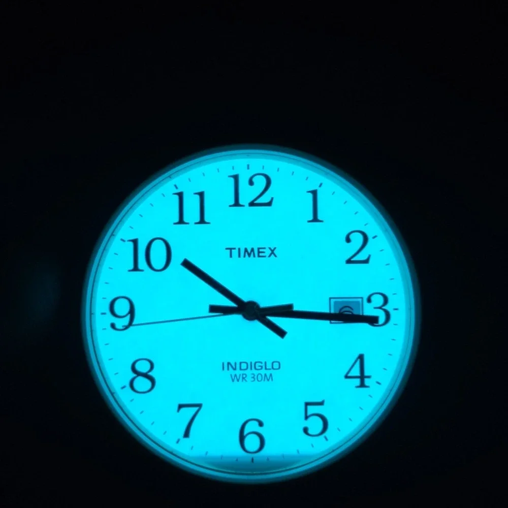 Vintage 2014 Timex Indiglo Date Wristology  40mm Women's Quartz Watch Restored